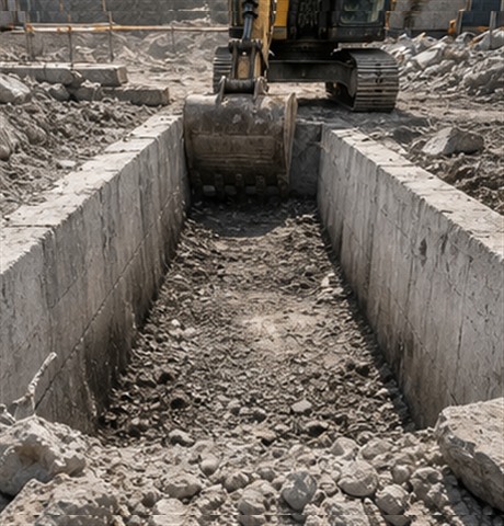 Beş Katlı Betonarme Yıkımı